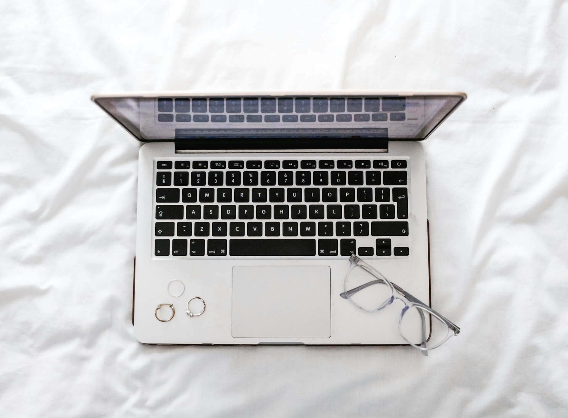 grijze laptop